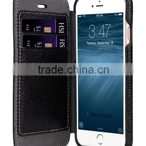 Newly Black Face Cover Premium Litch Leather Case for Apple IPhone 7 Plus(5.5") thumbnail-3