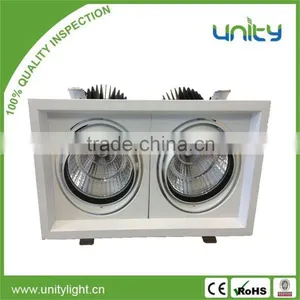 Anti-dazzle LED Grille Light 70W Recessed COB LED Ceiling Grid Light thumbnail-1