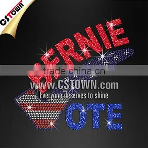 Heat Press Transfers VOTE Rhinestone thumbnail-4