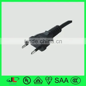Manufacture Price Thailand Standard 2 Pin Non-grounding Electrical Power Plug With Pure Copper Wire thumbnail-1