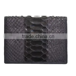 Handmade 100% Genuine Python Snake Skin Leather Men Funky Wallet thumbnail-4