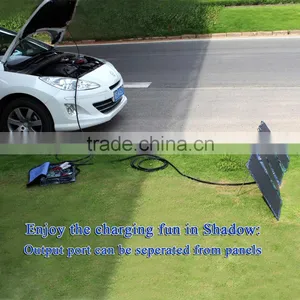 Monocrystalline Silicon Material Portable Folded Solar Cell Panels for Camping Car Battery thumbnail-2