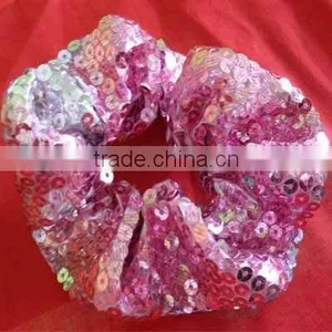 Sequin Elastic Hair Band(purple) thumbnail-1