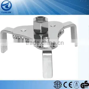 Auto Adjust 2 Ways 3 Jaw Round Oil Filter Wrench Oil Wrench thumbnail-1