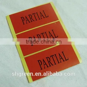 Smooth Surface Self-adhesive Paper Sticker for Instrument thumbnail-3