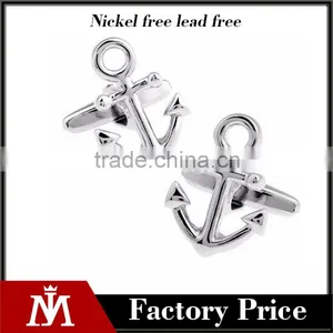 Novelty Fashion Jewelry Seaman Anchor Cufflinks thumbnail-1