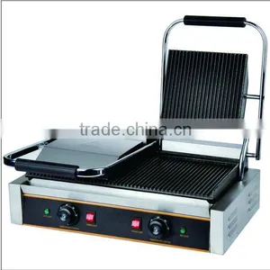 Electric Double Plate Griddle_Contact Grill thumbnail-1