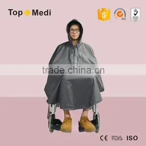 Topmedi New Design of Waterproof Raincoats Hot Sale Elderly Care Products Wheelchair Capes for Disabled Users thumbnail-1