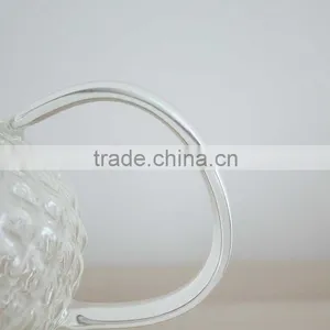 Wholesale 600ml High Borosilicate Glass Teapot With Stainless Stell Lid Infuser N6467 thumbnail-3