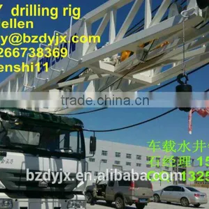 600m Diesel Engine SINO TRUCK Mounted Water Well Drilling Rig thumbnail-2