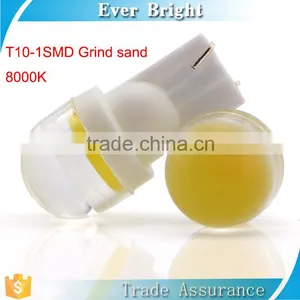 Everbright New Grind Sand Auto Led Bulb 1smd 8000K T10 Led Bulbs Car Led Lamp thumbnail-1