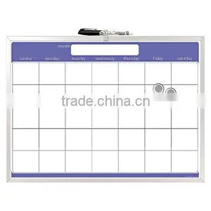 Monthly Planner Dry Wipe Childrens Magnetic Whiteboard thumbnail-1