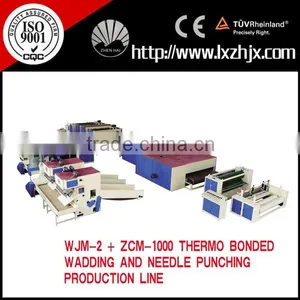 Nonwoven Hard Wadding and Glue Free Wadding Production Line thumbnail-1