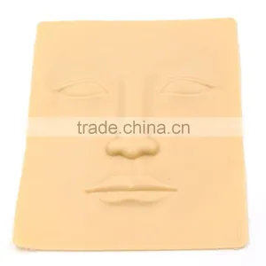 3D Face Practice Skin With Lips & Nose & Eyes & Eyebrows, Professional Combination PMU Practice Face Skin thumbnail-1