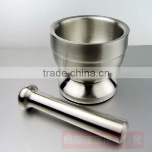 Stainless Steel Mortar & Pestle Set thumbnail-1