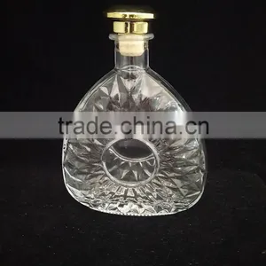 XO Wine Glass Bottle,alcohol Glass Bottle With Cork thumbnail-1