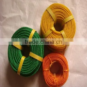 100% New Material Twisted PE Rope for Marine Port thumbnail-2