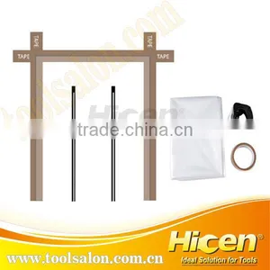 PE Film Anti-Dust Door With Two Zipper thumbnail-1