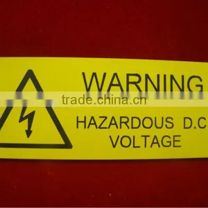 Engraved ABS Solar Label thumbnail-1