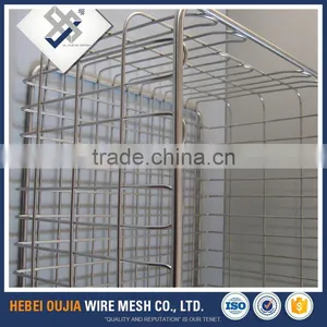 Contemporary Full Stainless Steel Wire Mesh Basket Strainer With Lid for Food thumbnail-5