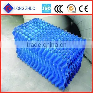 China Opened Cooling Tower Manufacturers/PVC S Wave Cooling Tower Fills for Industrial Use thumbnail-2