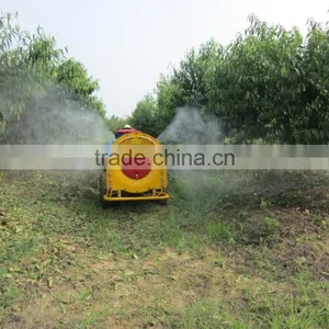 Trailer Type Vineyard Use Farm Garden Fruit Tree Orchard Boom Tank Air Blast Sprayer With High Press Diaphragm Pump thumbnail-4
