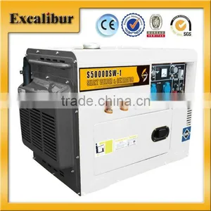 5.5kw Portable Slient Diesel Welder Generator Price thumbnail-1