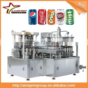 Aluminum Can Bottle Carbonated Soft Drink Filling Machine thumbnail-3