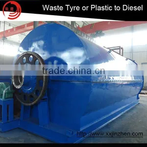 2016 New Design Waste Tyre Rubber Recycling Plant/ Tire Recycle Oil Pyrolysis Plant thumbnail-2