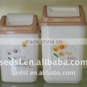 Plastic Wastepaper Basket Waste Bin,trash Cans ,Wholesale thumbnail-3