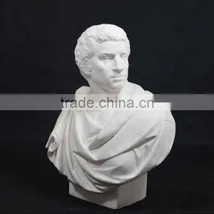 Fashion Antique Gypsum Roman Statue Bust for Display thumbnail-2