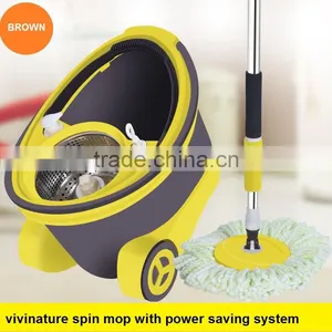 360 Spin Mop to Easy Portable With Wheels thumbnail-6