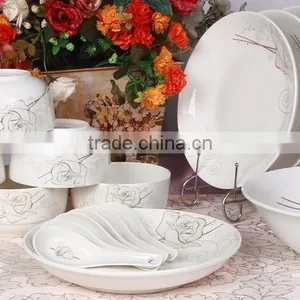 High Quality Ceramic Dinner Set With Customized Logo thumbnail-1