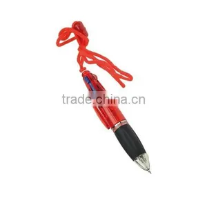 Useful Multicolor 4 in 1 Ballpoint Pen With Safety Cord thumbnail-1