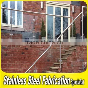Decoration 304 316 Stainless Steel Outdoor Stairs Handrail thumbnail-1