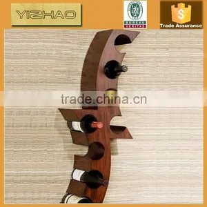 Home Wood Item Wine Shelf,wood Wine Shelf for Store.. thumbnail-1
