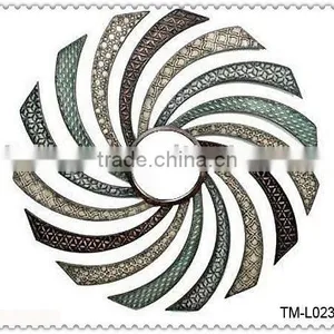 Antique Metal Wall Mirror thumbnail-1