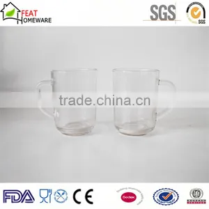 High Quality Cheap Glass Beer Coffee Mug Tea Cup thumbnail-1