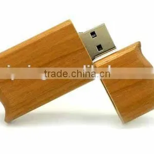 OEM Mini High Quality Wooden Shape USB Stick for Gift Company thumbnail-1