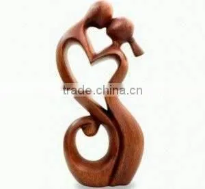 Copper Plated Metal Antique Statue Sculpture thumbnail-1