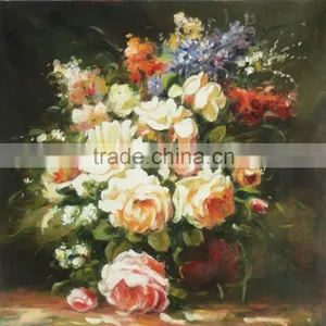 Canvas Flower Oil Painting thumbnail-1