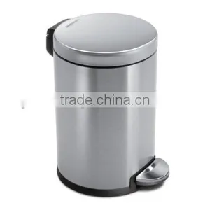 High Quality Stainless Steel Waste Bin Pedal Bin thumbnail-4