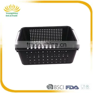 OEM Design Eco-friendly Kitchen Big Bread Empty Fruit Plastic Storage Basket thumbnail-3