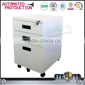 Low Price 3 Drawer Mobile Filing Cabinet 3 Tiers Portable Employee Locker Cabinet thumbnail-5