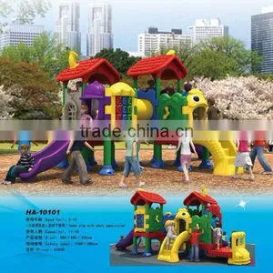 THE LARGEST OUTDOOR PLAYGROUND EQUIPMENT MANUFACTURER IN SOUTH CHINA - PRESCHOOL KID'S PLAYGROUND EQUIPMENT (HA-10101) thumbnail-1