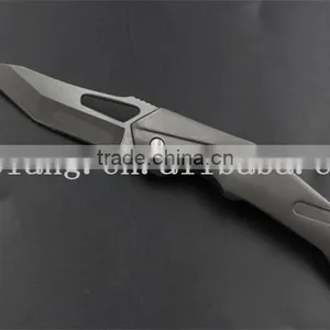 Special Gift for Men 400C Damascus Folding Knife thumbnail-3