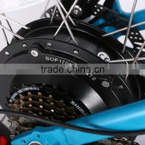 20 Inch Popular no Foldable Electric Bike Fat Tire E-bike Aluminum Alloy Frame Electric Fat Bike thumbnail-5