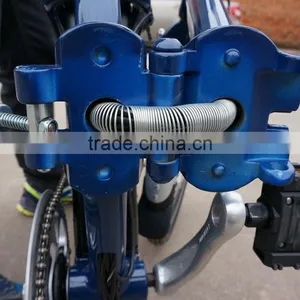 36V 250W CE Mini Foldable Aluminum Alloy Suspension Fork Electric Folding Bike thumbnail-5