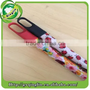 110cm 120cm 150cm Eco-friendly PVC Coated Wooden Broom Handle thumbnail-1