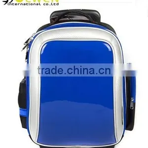 2015 Newest Design Fashion Kids Trolley School Bag With PU Leather thumbnail-1